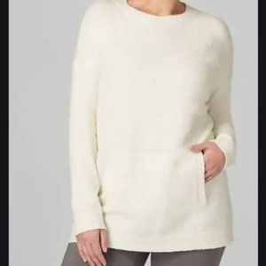 Pure Jill relaxed sweater tunic with pocket - XS
